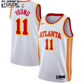 Barn Atlanta Hawks Tröja Trae Young 11 2020-2021 Nike Association Edition Swingman